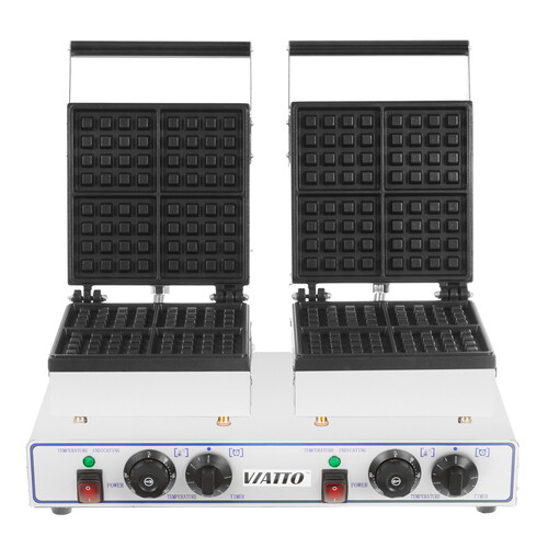 Купить Вафельница Viatto HWB-2S черный  9985866. Характеристики, отзывы и цены в Донецке