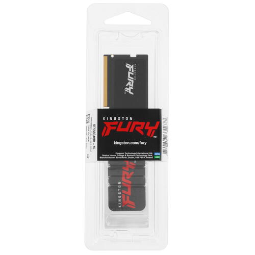 Купить Оперативная память SODIMM Kingston FURY Impact [KF556S40IB-16] 16 ГБ  5091963. Характеристики, отзывы и цены в Донецке