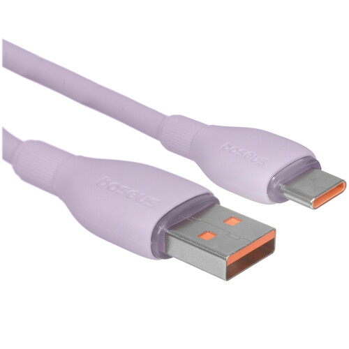 Купить Кабель круглый Baseus USB Type-C - USB 2.0 Type-A фиолетовый 2 м  5627529. Характеристики, отзывы и цены в Донецке