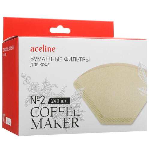 Купить Одноразовые фильтры Aceline A2OA62 №2 коричневый  5053868. Характеристики, отзывы и цены в Донецке