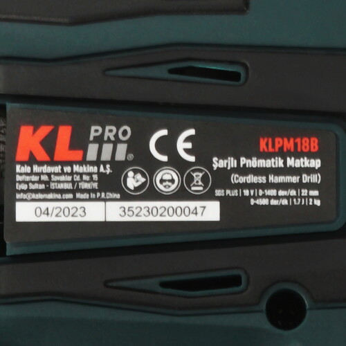 Купить Перфоратор KLPRO KLPM18B-20  9153452. Характеристики, отзывы и цены в Донецке