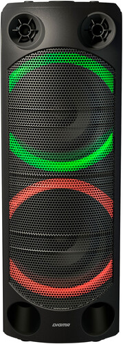 Купить Портативная аудиосистема Digma D-MC1720, черный  5098651. Характеристики, отзывы и цены в Донецке