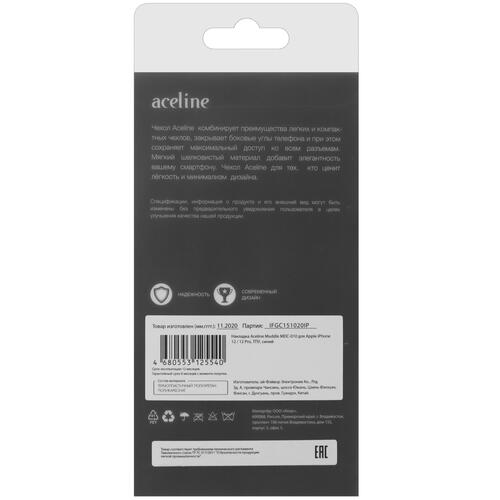 Купить Накладка  Aceline Muddle для Apple iPhone 12/ 12 Pro синий  4723163. Характеристики, отзывы и цены в Донецке