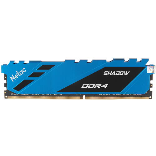 Купить Оперативная память Netac Shadow [NTSDD4P32SP-08B] 8 ГБ  5355614. Характеристики, отзывы и цены в Донецке
