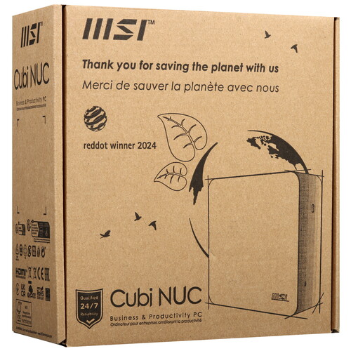 Купить Мини ПК MSI Cubi NUC 1M-044XRU [9S6-B0B111-044]  5485034. Характеристики, отзывы и цены в Донецке