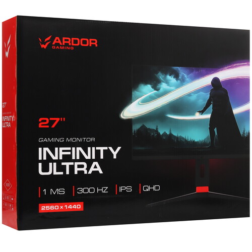 Купить 27" Монитор ARDOR GAMING INFINITY ULTRA AQ27H1 черный  9277685. Характеристики, отзывы и цены в Донецке