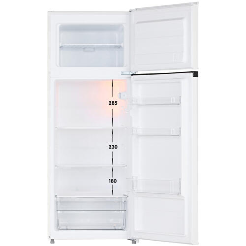 Купить Холодильник с морозильником  DEXP RF-TD210NMA/W белый  1622946. Характеристики, отзывы и цены в Донецке