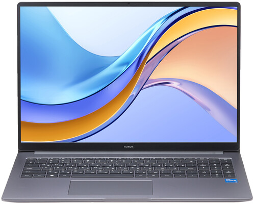 Купить 16" Ноутбук HONOR MagicBook X 16 2024 Born-F5651C серый  5442769. Характеристики, отзывы и цены в Донецке