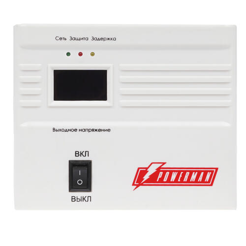 Купить Стабилизатор напряжения PowerMan AVS 500A  1163332. Характеристики, отзывы и цены в Донецке