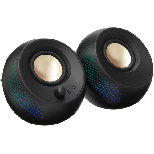 Купить Колонки Creative PEBBLE X черный  5454202. Характеристики, отзывы и цены в Донецке
