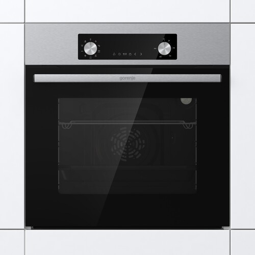 Купить Электрический духовой шкаф Gorenje BO6737E02NX серебристый  9140407. Характеристики, отзывы и цены в Донецке