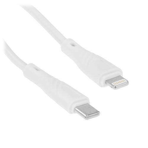 Купить Кабель круглый Cablexpert Lightning 8-pin - USB Type-C белый 1 м  5452373. Характеристики, отзывы и цены в Донецке