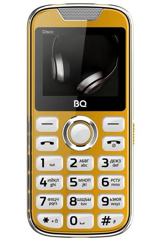 Купить Сотовый телефон BQ 2005 Disco золотистый/серебристый  9111946. Характеристики, отзывы и цены в Донецке
