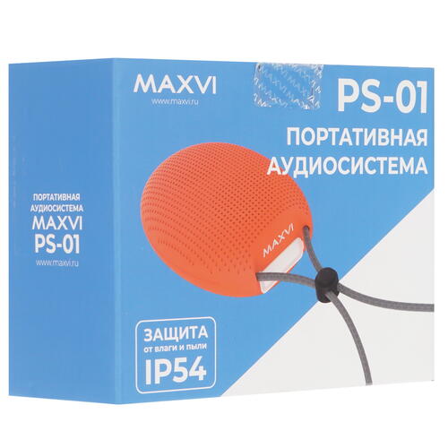 Купить Портативная колонка Maxvi PS-01, черный  9977020. Характеристики, отзывы и цены в Донецке