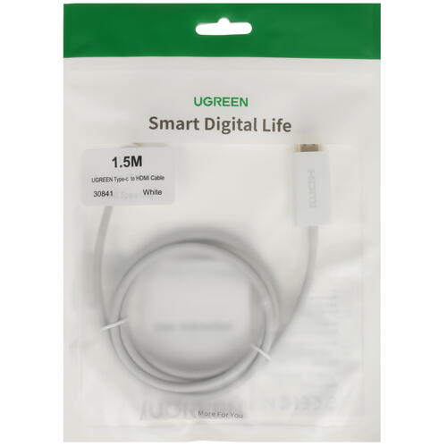 Купить Кабель однонаправленный Ugreen USB Type-C - HDMI, 1.5 м  5026942. Характеристики, отзывы и цены в Донецке
