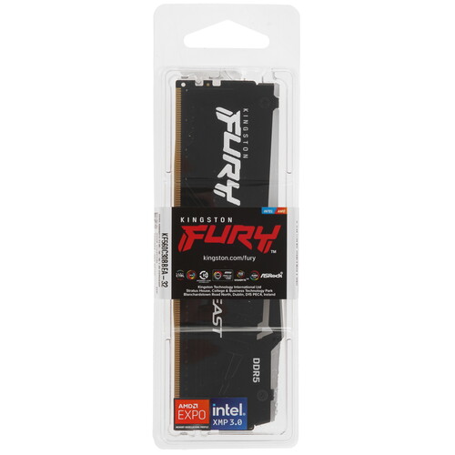 Купить Оперативная память Kingston FURY Beast Black RGB  5617272. Характеристики, отзывы и цены в Донецке