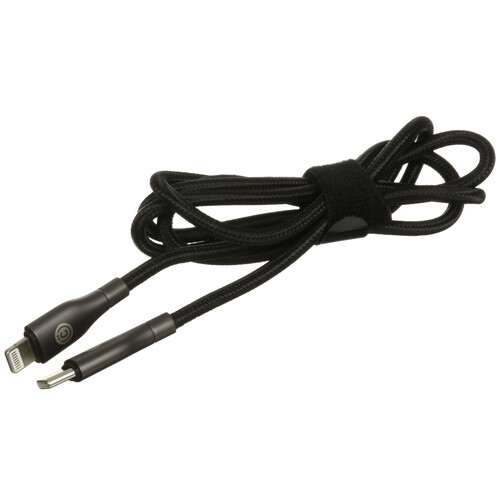 Купить Кабель круглый ВСЕГАЗИН Lightning 8-pin - USB Type-C черный 1 м  5482504. Характеристики, отзывы и цены в Донецке