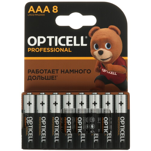 Купить Батарейка Opticell Professional AAA (LR03/FR03)  5452818. Характеристики, отзывы и цены в Донецке