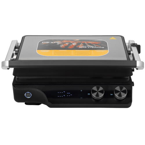 Купить Гриль DEXP GRL-CB20 серебристый  9020680. Характеристики, отзывы и цены в Донецке