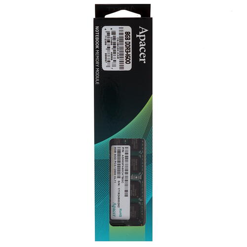 Купить Оперативная память SODIMM Apacer [DS.08G2K.KAM] 8 ГБ  1381793. Характеристики, отзывы и цены в Донецке