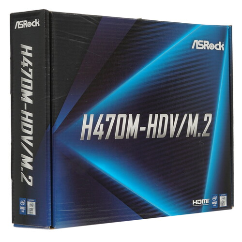 Купить Материнская плата ASRock H470M-HDV/M.2  4825170. Характеристики, отзывы и цены в Донецке