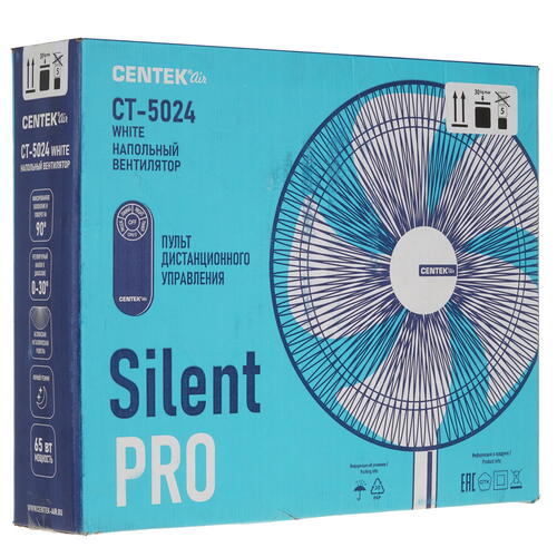 Купить Вентилятор Centek CT-5024  белый  5366360. Характеристики, отзывы и цены в Донецке