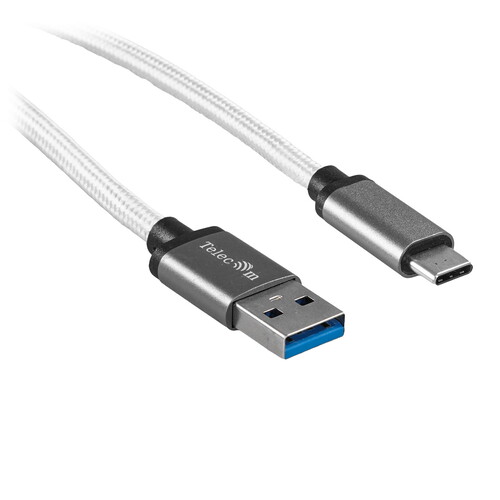 Купить Кабель круглый Telecom USB Type-C - USB 3.2 Gen 1 Type-A серый 1 м  5471443. Характеристики, отзывы и цены в Донецке