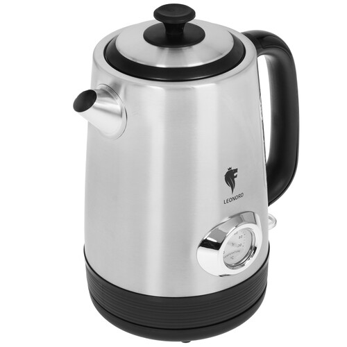 Купить Электрочайник Leonord LE- 1516 серебристый  9208656. Характеристики, отзывы и цены в Донецке
