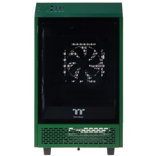 Купить Корпус Thermaltake The Tower 100 Racing Green [CA-1R3-00SCWN-00] зеленый  4852250. Характеристики, отзывы и цены в Донецке