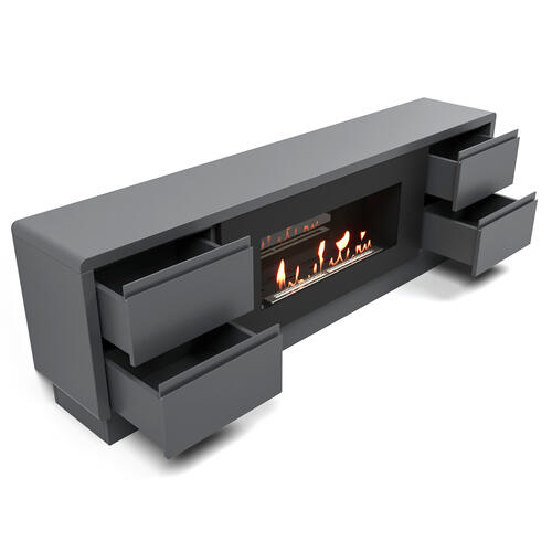 Купить Биокамин с тумбой Firelight BFP/P-1700 lux черный  9101970. Характеристики, отзывы и цены в Донецке