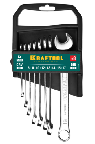 Купить Набор ключей KRAFTOOL 27079-H8C_z01  9109482. Характеристики, отзывы и цены в Донецке