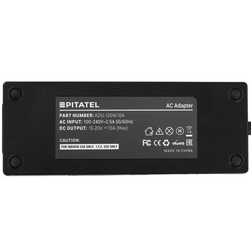 Купить Адаптер питания сетевой Pitatel ADU-120W.10A  5600005. Характеристики, отзывы и цены в Донецке