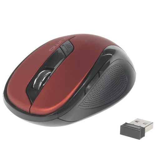 Купить Мышь беспроводная QUMO Office Line Red M62  1352809. Характеристики, отзывы и цены в Донецке