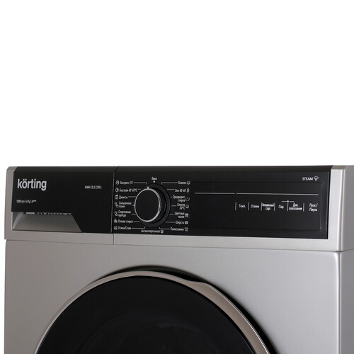 Купить Стиральная машина Korting KWM 53LS1278 S серебристый  5355543. Характеристики, отзывы и цены в Донецке