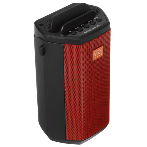 Купить Портативная колонка Max MR-280, красный  5360430. Характеристики, отзывы и цены в Донецке