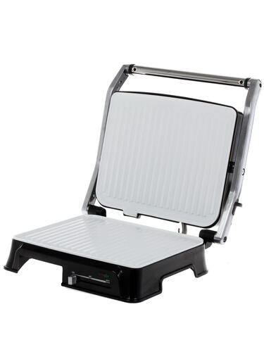 Купить Гриль Clatronic KG 3571 серебристый  1079060. Характеристики, отзывы и цены в Донецке