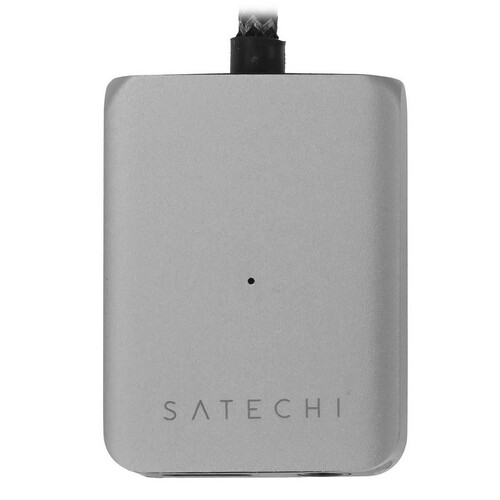 Купить Адаптер Satechi USB-C to Audio PD Charger Adapter. Цвет: серый космос.  9073207. Характеристики, отзывы и цены в Донецке