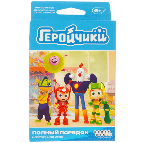 Купить Игра настольная "Геройчики Полный порядок"  9076142. Характеристики, отзывы и цены в Донецке