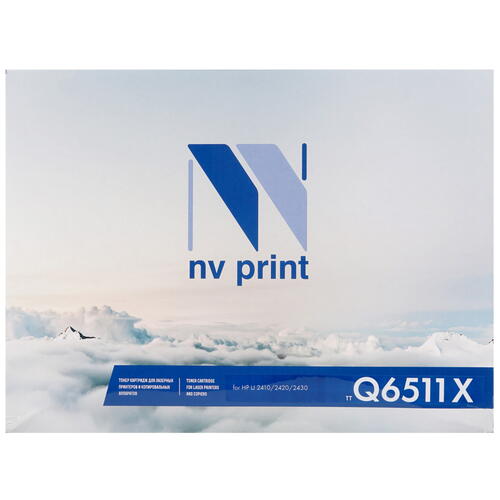 Купить Картридж лазерный NV Print Q6511Х черный, с чипом  0186841. Характеристики, отзывы и цены в Донецке