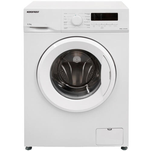 Купить Стиральная машина Nordfrost WM2 6100 W белый  9922027. Характеристики, отзывы и цены в Донецке