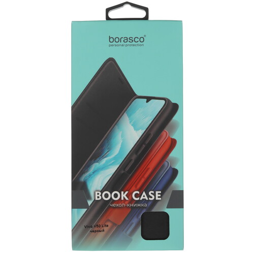 Купить Чехол-книжка  BoraSCO для Vivo V50 Lite черный  5628694. Характеристики, отзывы и цены в Донецке