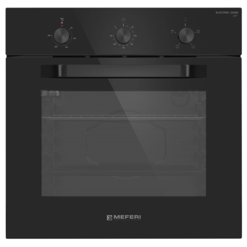 Купить Электрический духовой шкаф Meferi MEO604BK LIGHT черный  9168825. Характеристики, отзывы и цены в Донецке