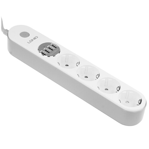 Купить Удлинитель Perfeo LDNIO SE4432 серый  9172534. Характеристики, отзывы и цены в Донецке