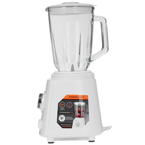 Купить Блендер стационарный LEONORD LE-1729 белый  9208617. Характеристики, отзывы и цены в Донецке