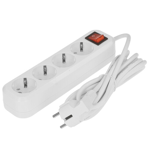 Купить Удлинитель Smartbuy SBE-16-4-03-ZS белый  9192935. Характеристики, отзывы и цены в Донецке