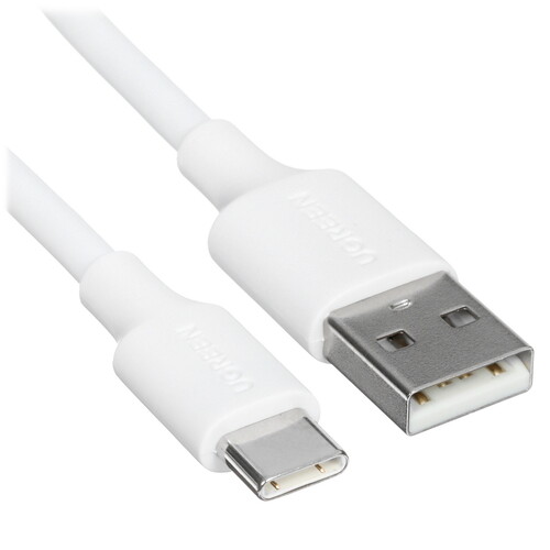 Купить Кабель круглый Ugreen USB Type-C - USB 2.0 Type-A белый 0.5 м  5478783. Характеристики, отзывы и цены в Донецке
