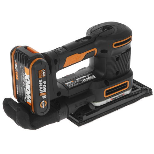 Купить Виброшлифовальная машина Worx WX820 PowerShare 20V  8143020. Характеристики, отзывы и цены в Донецке