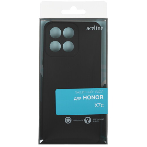 Купить Накладка  Aceline Fresh для HONOR X7c черный  5487868. Характеристики, отзывы и цены в Донецке