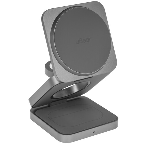 Купить Беспроводное зарядное устройство uBear Balance Ultra серый  9268170. Характеристики, отзывы и цены в Донецке