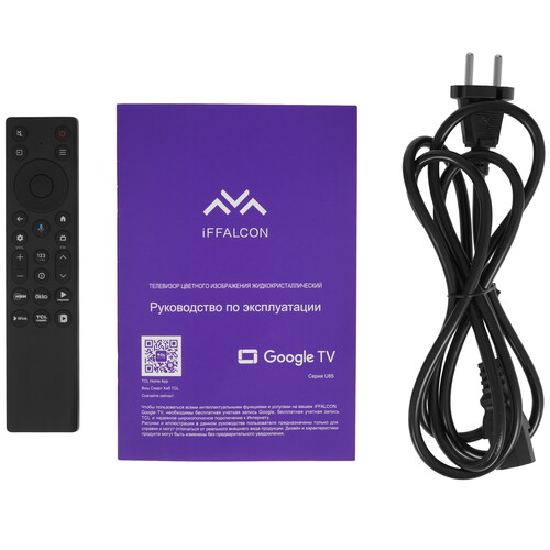 Купить 55" (139.7 см) Телевизор iFFALCON 55U85 черный  5620598. Характеристики, отзывы и цены в Донецке